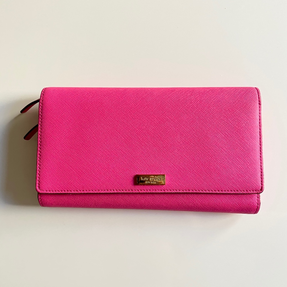Pink Kate Spade Wallet